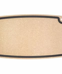 Epicurean Gourmet Series 27" × 17.5" Cutting Board | Natural & Slate