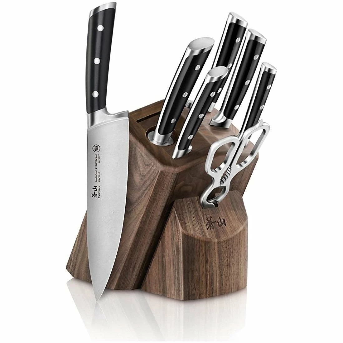 Cangshan Cutlery TS Series 8-Piece Knife Block Set 1 Cangshan Cutlery TS Series 8-Piece Knife Block Set