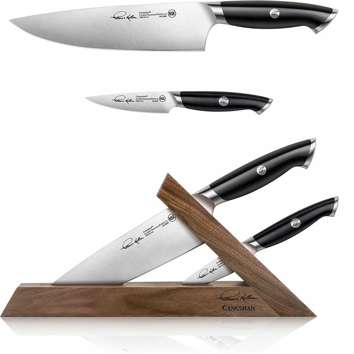 Cangshan Cutlery Thomas Keller Signature Collection TAI 3-Piece Knife Block Set 2 Cangshan Cutlery Thomas Keller Signature Collection TAI 3-Piece Knife Block Set - Image 2