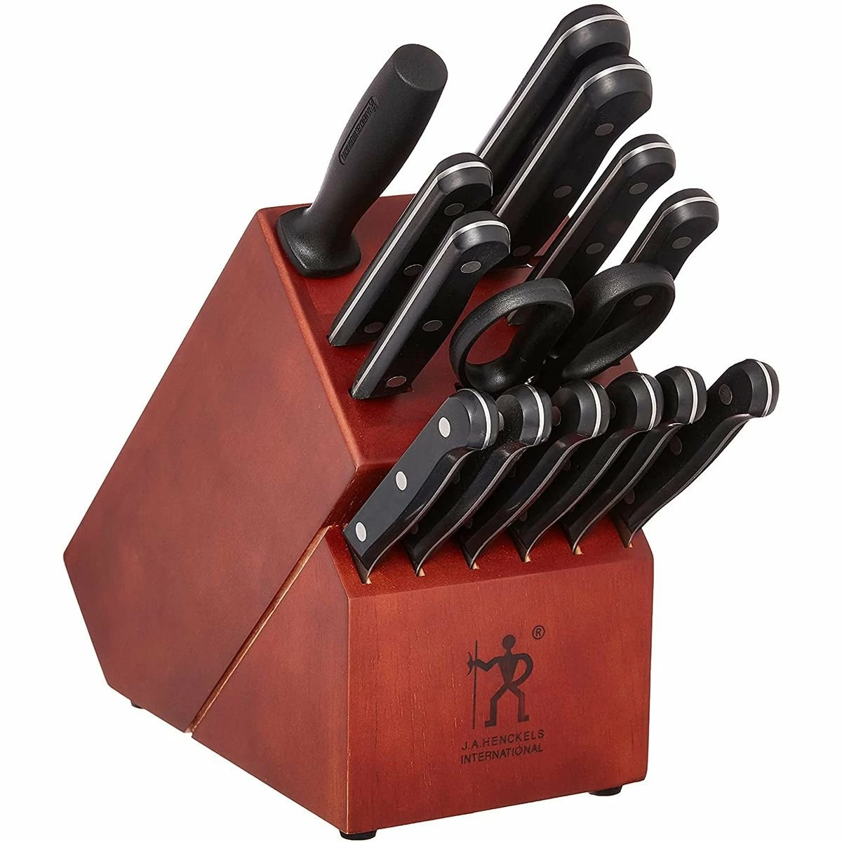 J.A. Henckels International Solution Knife Block Set | 15-Piece 2 J.A. Henckels International Solution Knife Block Set | 15-Piece - Image 2