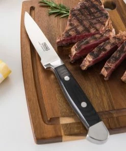 Viking 6-Piece Steak Knife Set With Box | Black -Knife-shop 81zjvjrp9rl. ac sl1500