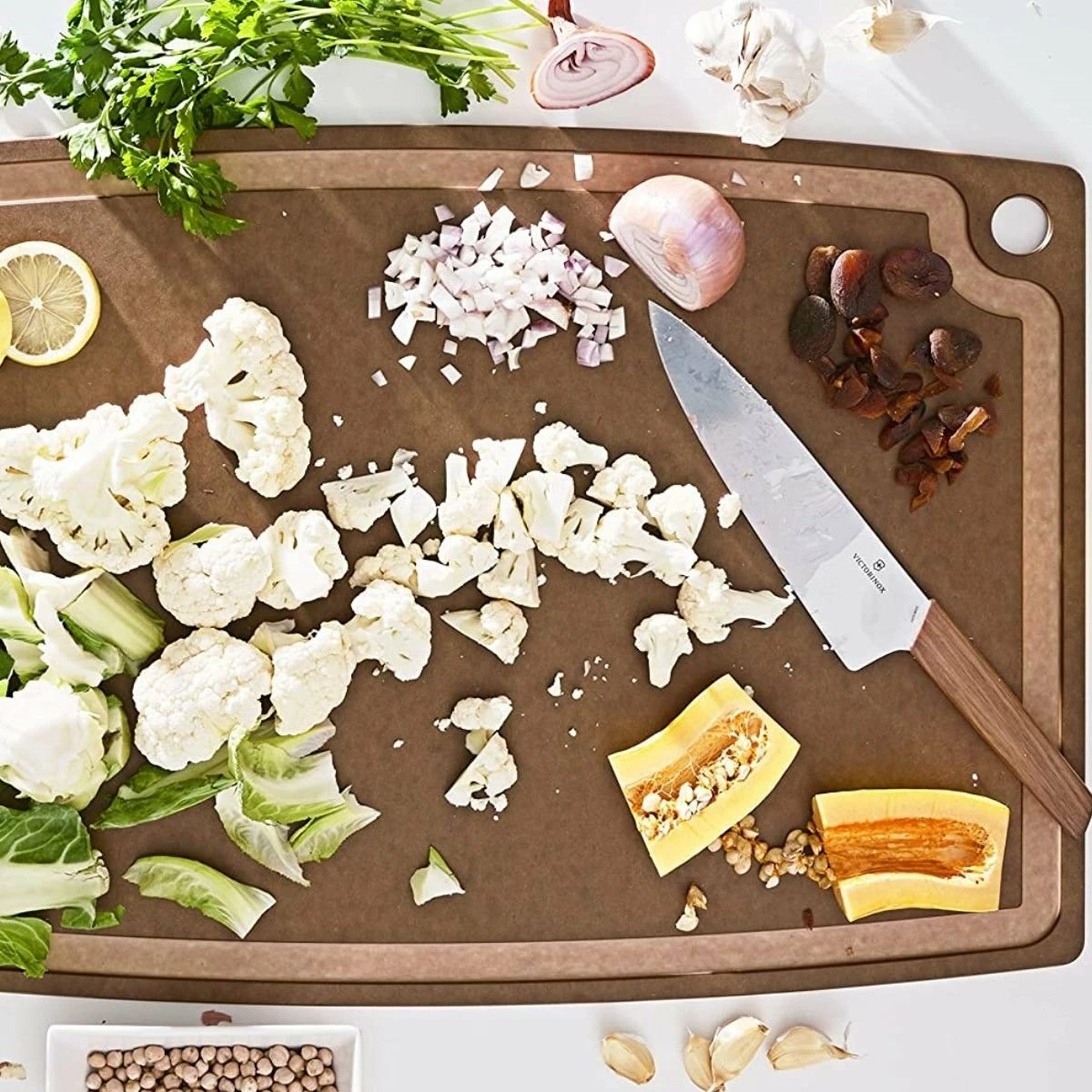 Epicurean Gourmet Series 27" × 17.5" Cutting Board | Nutmeg & Natural 2 Epicurean Gourmet Series 27" × 17.5" Cutting Board | Nutmeg & Natural - Image 2