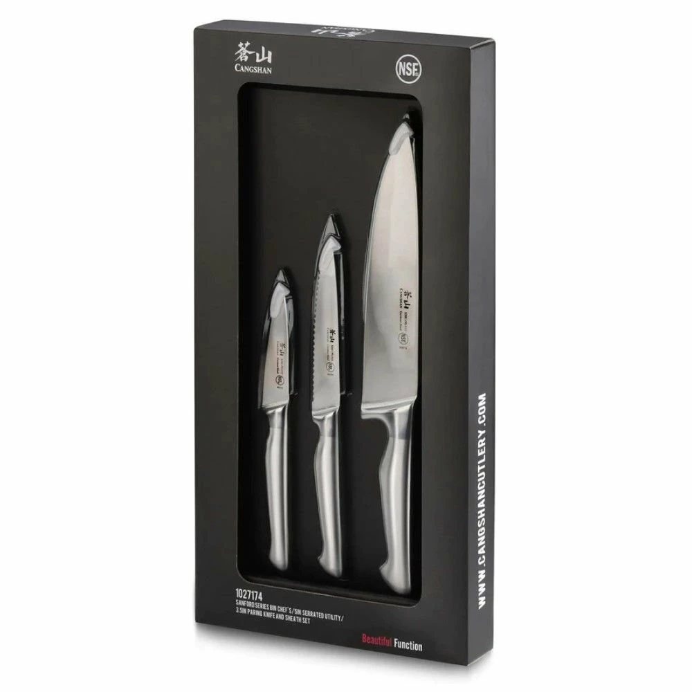 Cangshan Cutlery Sanford Series 3-Piece Starter Set 7 Cangshan Cutlery Sanford Series 3-Piece Starter Set - Image 7