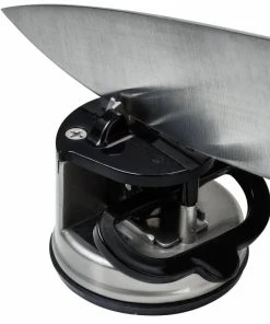 AnySharp Pro Sharpener | Alloy Metal -Knife-shop asks pro p withknife 900x