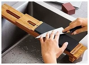 Zwilling J.A. Henckels EUROLINE By Bob Kramer 6pc Carbon Steel Sharpening Stone Kit 2 Zwilling J.A. Henckels EUROLINE By Bob Kramer 6pc Carbon Steel Sharpening Stone Kit - Image 2