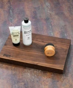 John Boos 17" X 12" Rustic Edge Cutting Board β Walnut 5 John Boos 17" X 12" Rustic Edge Cutting Board β Walnut -Knife-shop bundles 7 8 21 lifestyles 568 1