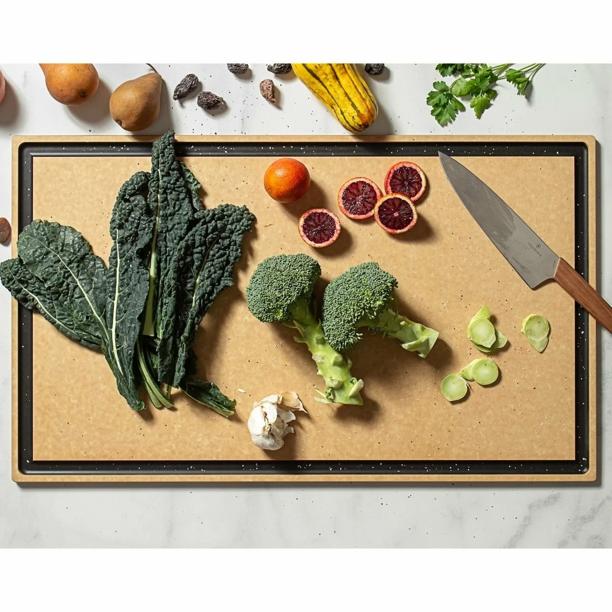 Epicurean Chef Series Natural & Slate Cutting Board - 29" X 17.5" 2 Epicurean Chef Series Natural & Slate Cutting Board - 29" X 17.5" - Image 2
