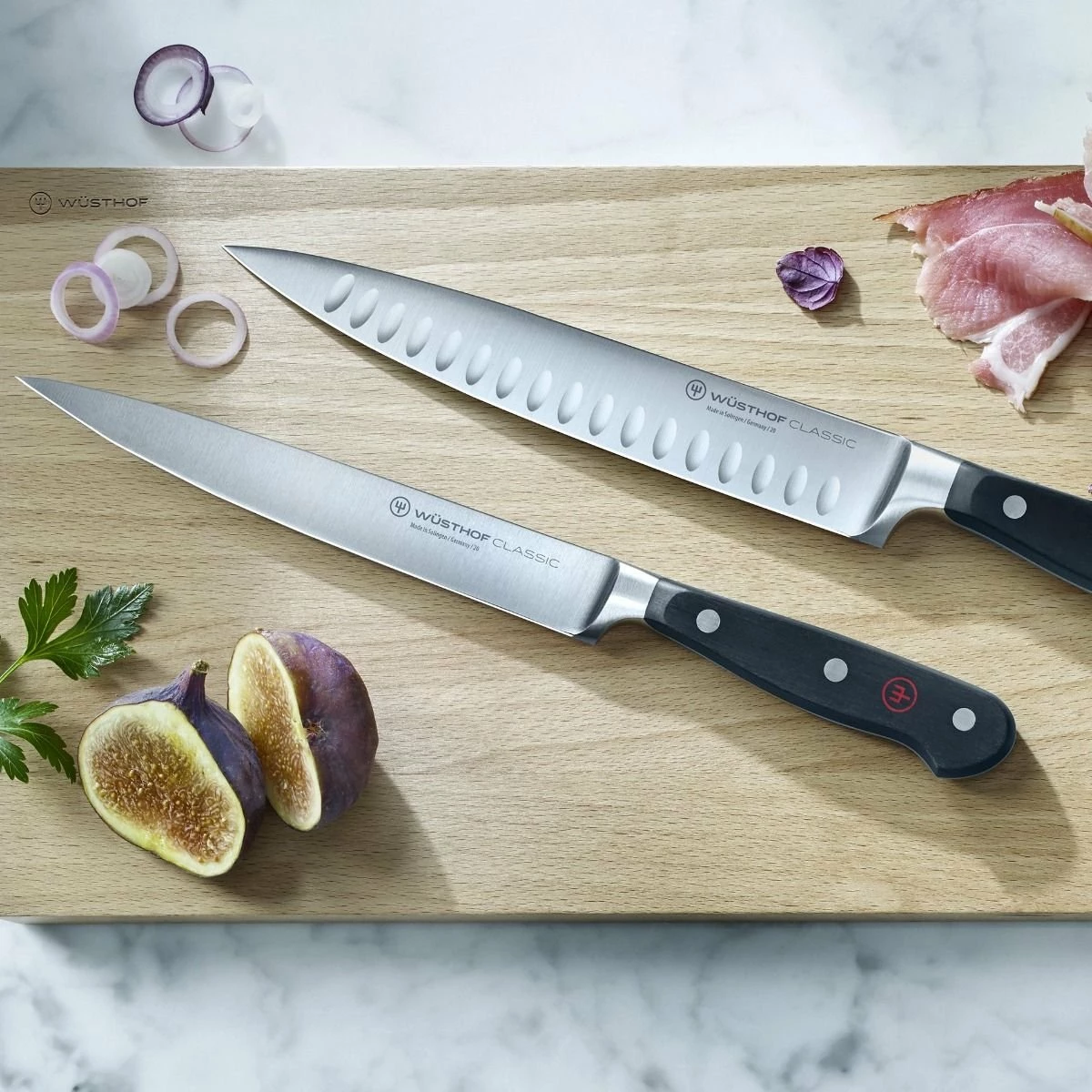 Wusthof Cutlery Wusthof Classic 8" Carving Knife | Hollow Edge 2 Wusthof Cutlery Wusthof Classic 8" Carving Knife | Hollow Edge - Image 2