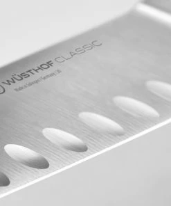 Wusthof Cutlery Wusthof Classic 2-Piece Asian Knife Set | Santoku & Paring 12 Wusthof Cutlery Wusthof Classic 2-Piece Asian Knife Set | Santoku & Paring -Knife-shop classic hollow edge detail 4 1