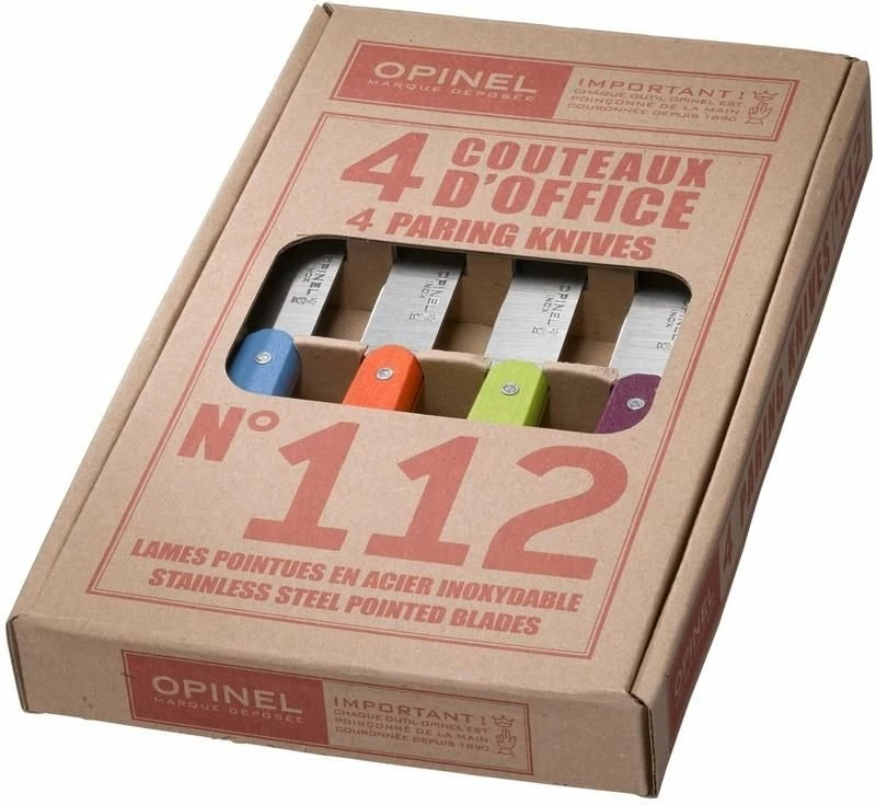 Opinel Colored Paring Knives - Set Of 4 6 Opinel Colored Paring Knives - Set Of 4 - Image 6