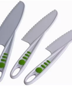 Curious Chef TCC50029 Three Piece Nylon Knife Set