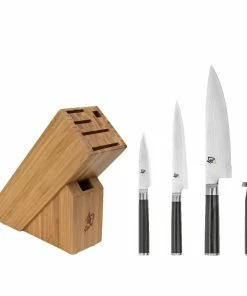 Shun Cutlery Shun Classic 5-Piece Starter Block Set