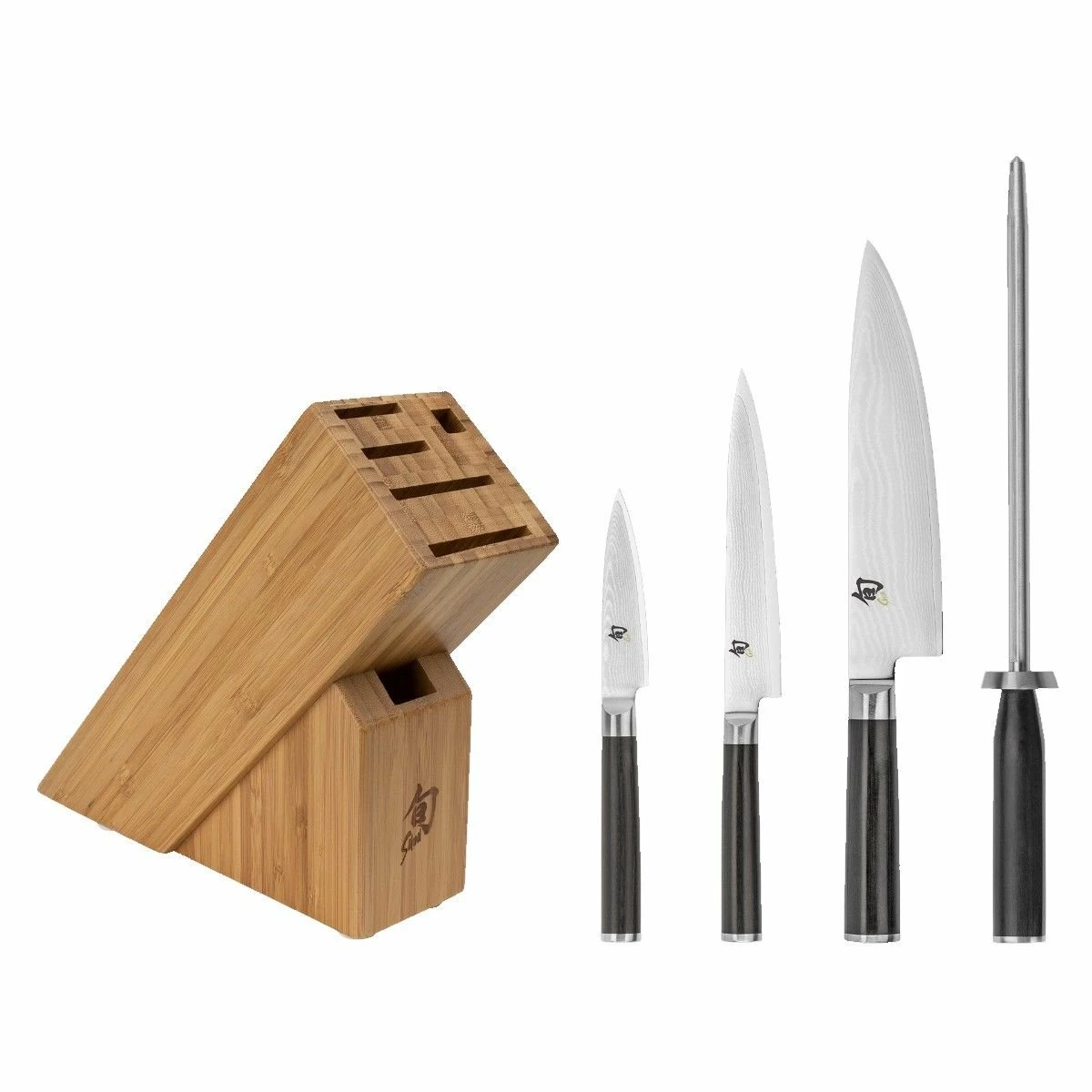 Shun Cutlery Shun Classic 5-Piece Starter Block Set 1 Shun Cutlery Shun Classic 5-Piece Starter Block Set