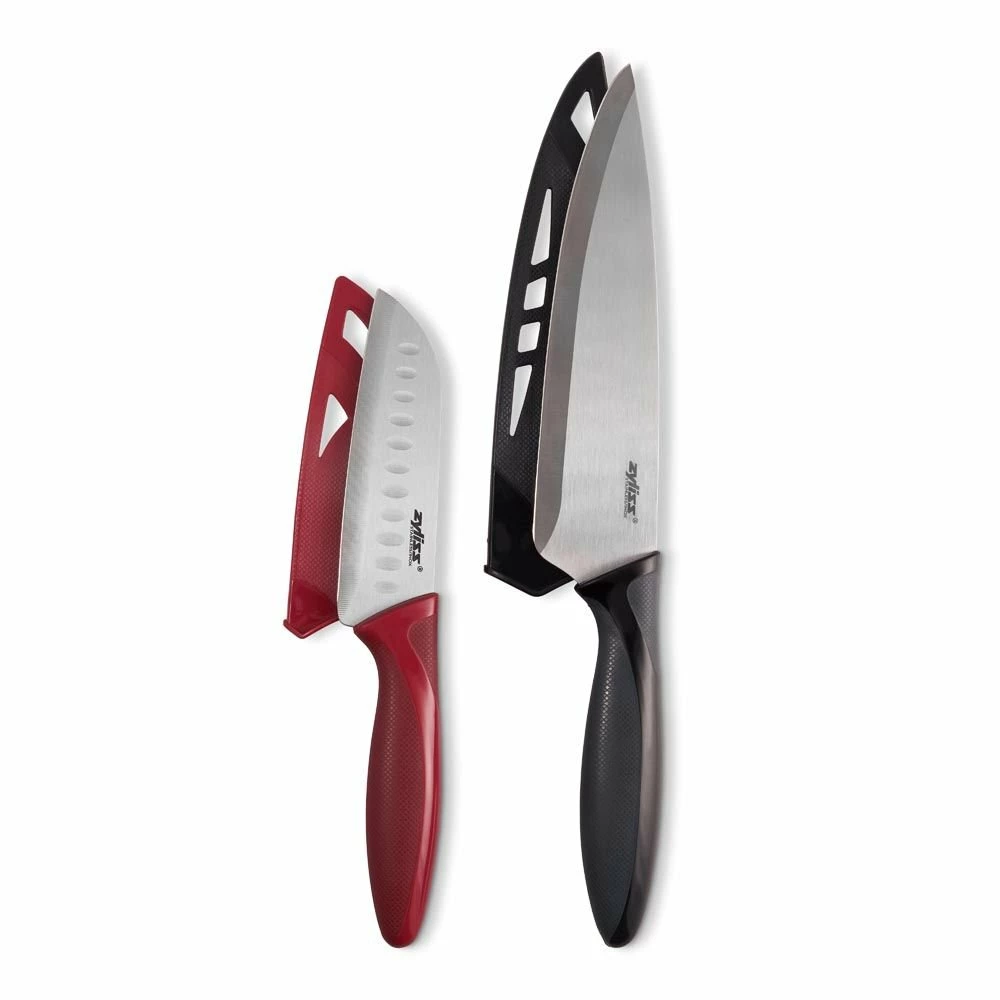 Zyliss Chef & Santoku Knife Set | 2-Piece 1 Zyliss Chef & Santoku Knife Set | 2-Piece