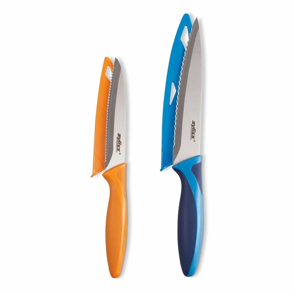 Zyliss Serrated Utility Knife Set | 2-Piece 1 Zyliss Serrated Utility Knife Set | 2-Piece