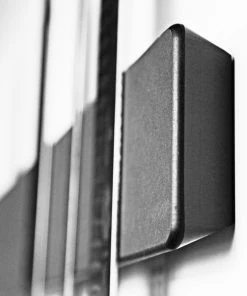 Epicurean 20" × 2.5" Magnetic Knife Holder | Slate -Knife-shop epicurean knife storage magnetic knife strip slate end 1