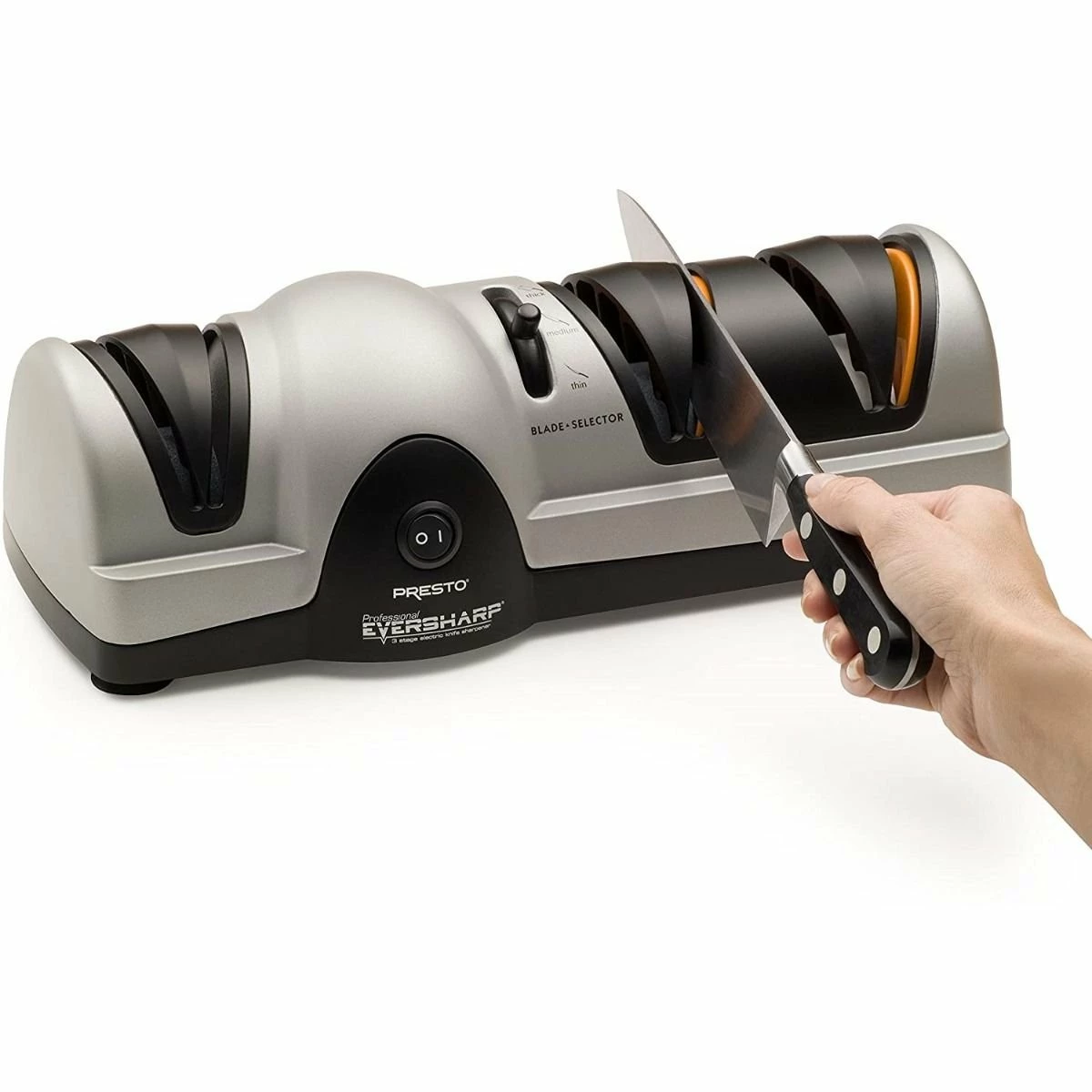 Presto® Professional EverSharp® Electric Knife Sharpener | 3-Stage 3 Presto® Professional EverSharp® Electric Knife Sharpener | 3-Stage - Image 3