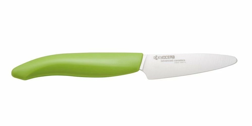 Kyocera Knives - 3" Ceramic Paring Knife - Green 1 Kyocera Knives - 3" Ceramic Paring Knife - Green