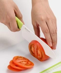 Kyocera Revolution Green & White Ceramic 3-Piece Knife Set 7 Kyocera Revolution Green & White Ceramic 3-Piece Knife Set -Knife-shop fk 3pc whgr d