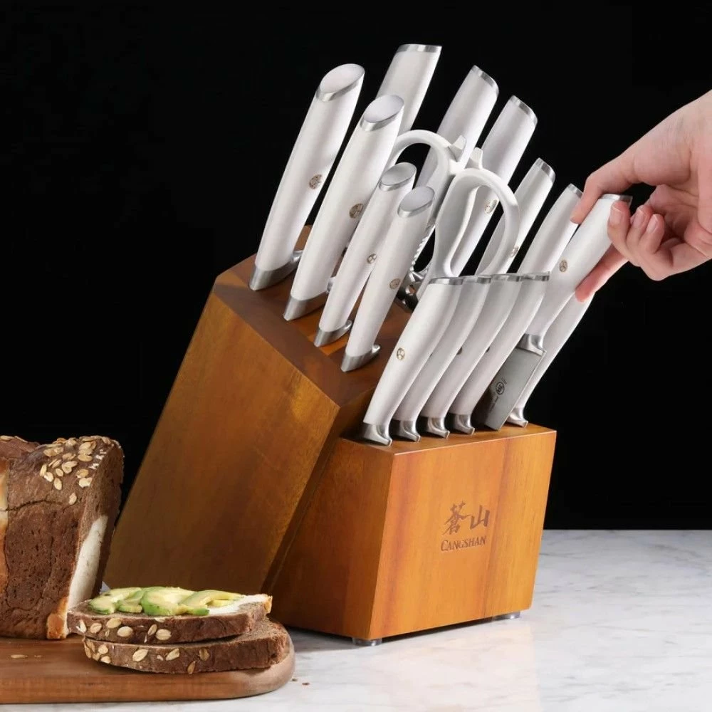 Cangshan Cutlery L1 Series 17-Piece Knife Block Set 4 Cangshan Cutlery L1 Series 17-Piece Knife Block Set - Image 4