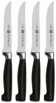 Zwilling J.A. Henckels Four Star 4 Piece Steak Knife Set 1 Zwilling J.A. Henckels Four Star 4 Piece Steak Knife Set