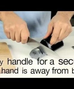 Kuhn Rikon Dual Knife Sharpener | Black -Knife-shop hqdefault 27 39