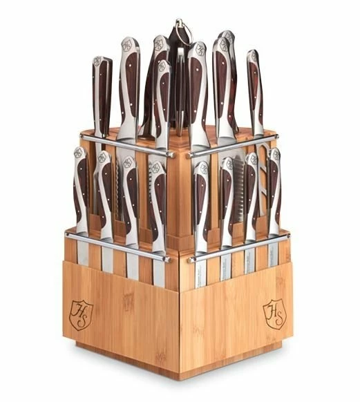 Hammer Stahl Cutlery Classic Collection 21-Piece Knife Block Set 1 Hammer Stahl Cutlery Classic Collection 21-Piece Knife Block Set