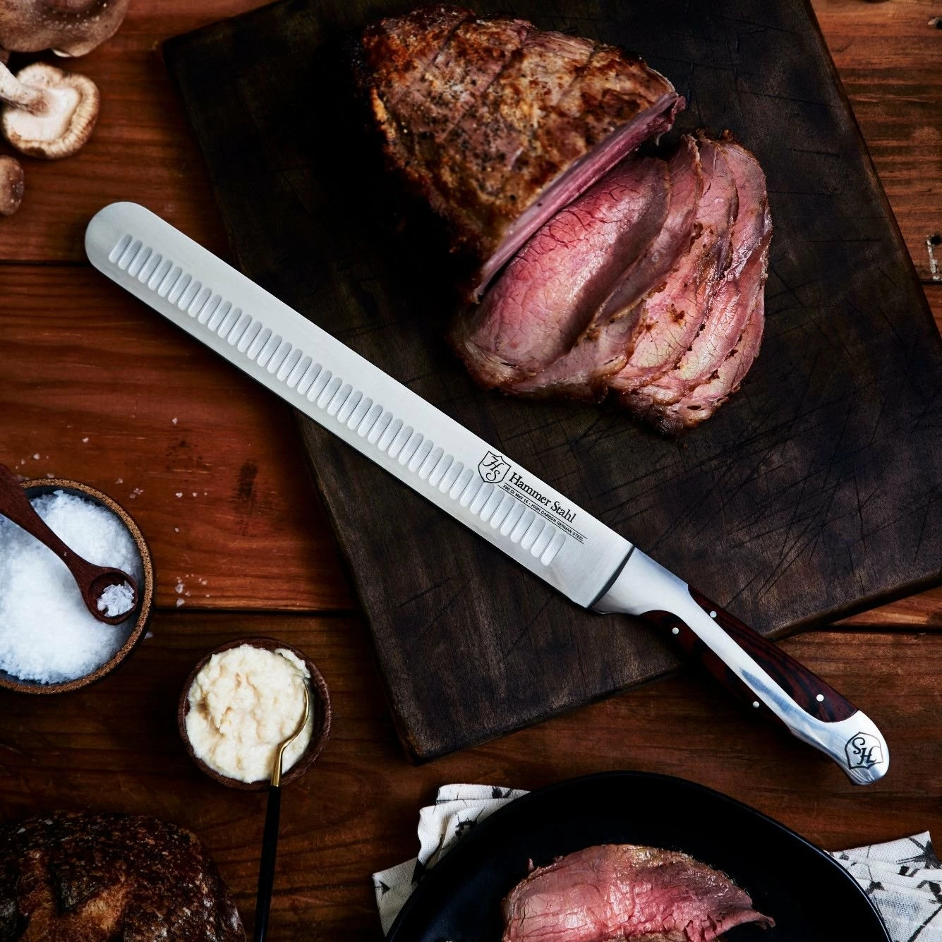 Hammer Stahl Cutlery 10" Slicer Knife 3 Hammer Stahl Cutlery 10" Slicer Knife - Image 3