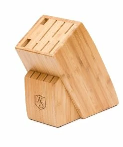 Hammer Stahl Cutlery 12-Slot Bamboo Block