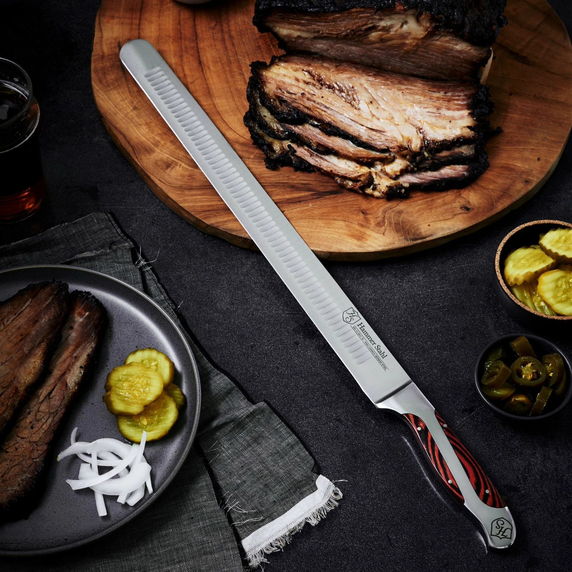 Hammer Stahl Cutlery 14" Slicer 2 Hammer Stahl Cutlery 14" Slicer - Image 2