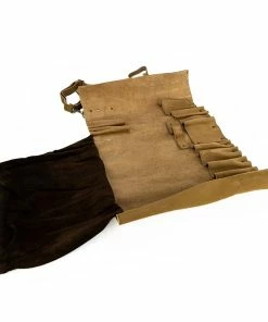 Hammer Stahl Cutlery Premium Leather Knife Roll - 11 Slot -Knife-shop hs 9005 angle 2