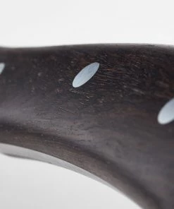 Wusthof Cutlery Wusthof Ikon Blackwood 6" Chef's Knife 7 Wusthof Cutlery Wusthof Ikon Blackwood 6" Chef's Knife -Knife-shop ikon handle detail 7 1
