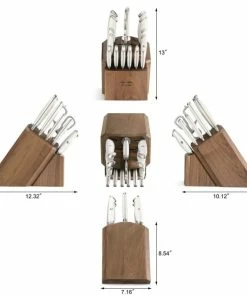 Cangshan Cutlery Thomas Keller Signature White Collection 17-Piece Knife Block Set -Knife-shop image d9c4c2da 0cbd 48f6 9631 5fbc2927958d 900x