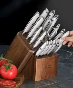 Cangshan Cutlery Thomas Keller Signature White Collection 17-Piece Knife Block Set -Knife-shop image e9301364 4292 4117 8cef 335c42a1df63 900x