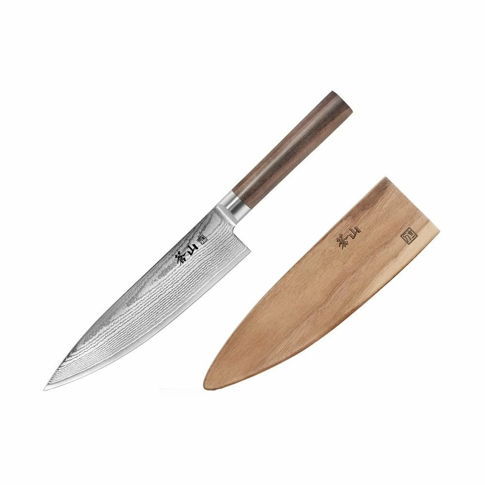 Cangshan Cutlery Haku Series 8" Chef's Knife With Sheath 1 Cangshan Cutlery Haku Series 8" Chef's Knife With Sheath