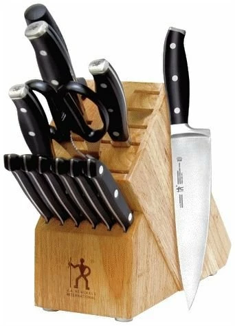 J.A. Henckels International JA Henckels Forged Premio 13-Piece Knife Block Set 1 J.A. Henckels International JA Henckels Forged Premio 13-Piece Knife Block Set