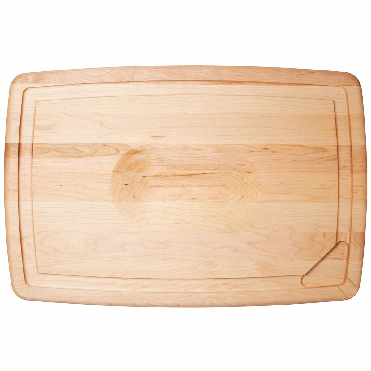 JK Adams Pour Spout Maple Carving Board | 20" X 14" X 1" 1 JK Adams Pour Spout Maple Carving Board | 20" X 14" X 1"