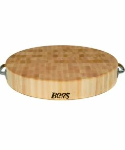 John Boos 18” Maple Chopping Block With Handles