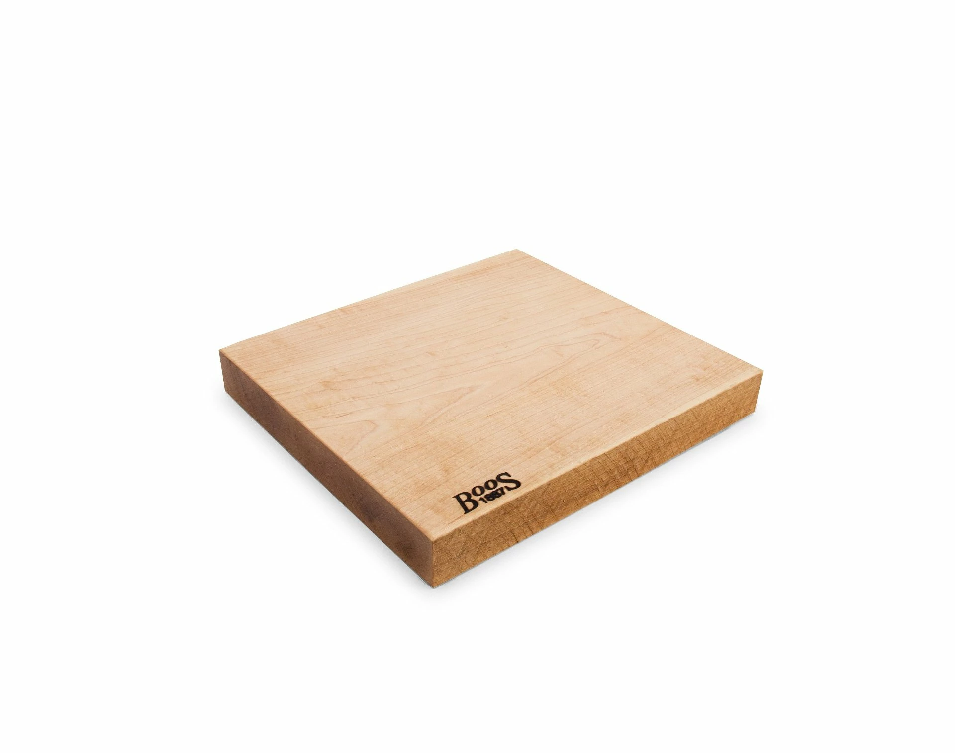 John Boos 1887 Rustic Edge Maple Cutting Board 13"x12" 1 John Boos 1887 Rustic Edge Maple Cutting Board 13"x12"