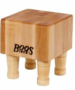 John Boos Gift Collection Maple Cutting Board With Feet - 6" X 4"