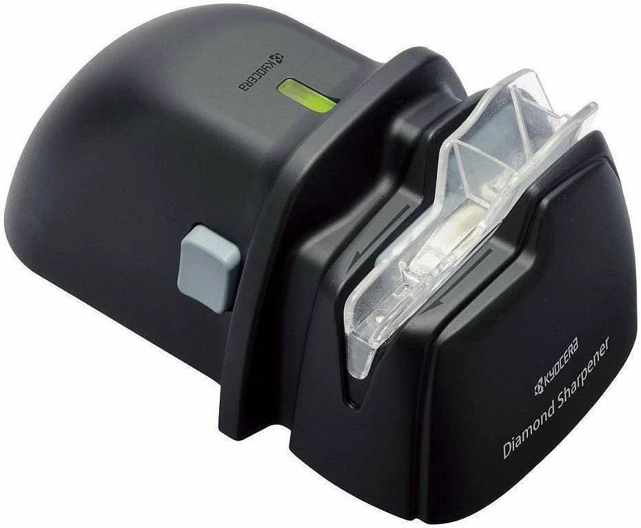 Kyocera Ceramic Knife Sharpener-Single Stage Electric With Diamond Stone 1 Kyocera Ceramic Knife Sharpener-Single Stage Electric With Diamond Stone