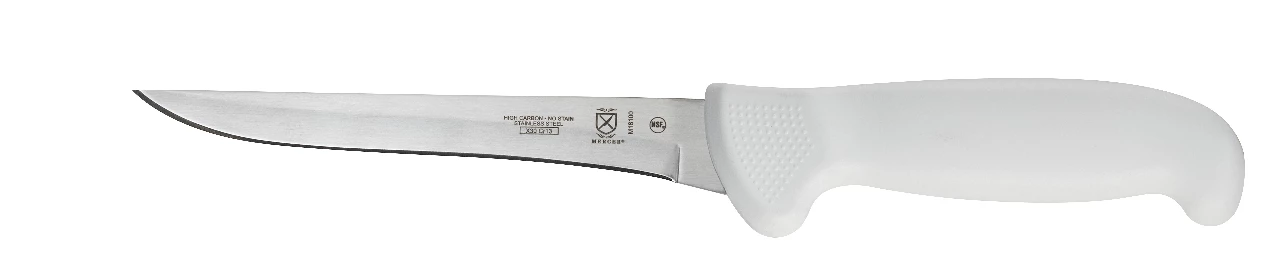 Mercer Cutlery Mercer Culinary Ultimate White 6" Boning Knife (Commercial) 1 Mercer Cutlery Mercer Culinary Ultimate White 6" Boning Knife (Commercial)