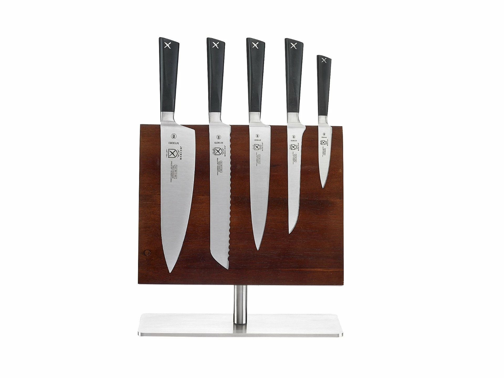 Mercer Cutlery Mercer Culinary 6 Piece Zum Magnetic Board Set 1 Mercer Cutlery Mercer Culinary 6 Piece Zum Magnetic Board Set