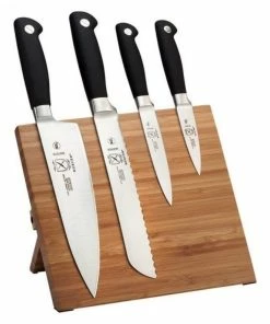 Mercer Cutlery Genesis 5-Piece Magnetic Board Set | Bamboo