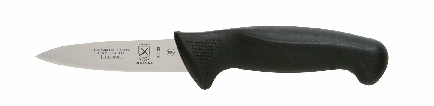 Mercer Cutlery Mercer Millennia 3.5" Commercial Paring Knife 1 Mercer Cutlery Mercer Millennia 3.5" Commercial Paring Knife