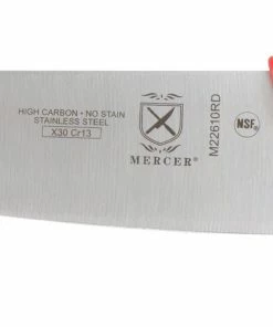 Mercer Cutlery Mercer's Millennia 10" Chef's Knives (Multiple Colors Available) 11 Mercer Cutlery Mercer's Millennia 10" Chef's Knives (Multiple Colors Available) -Knife-shop m22610rd mercer millennia chef s knife red 1