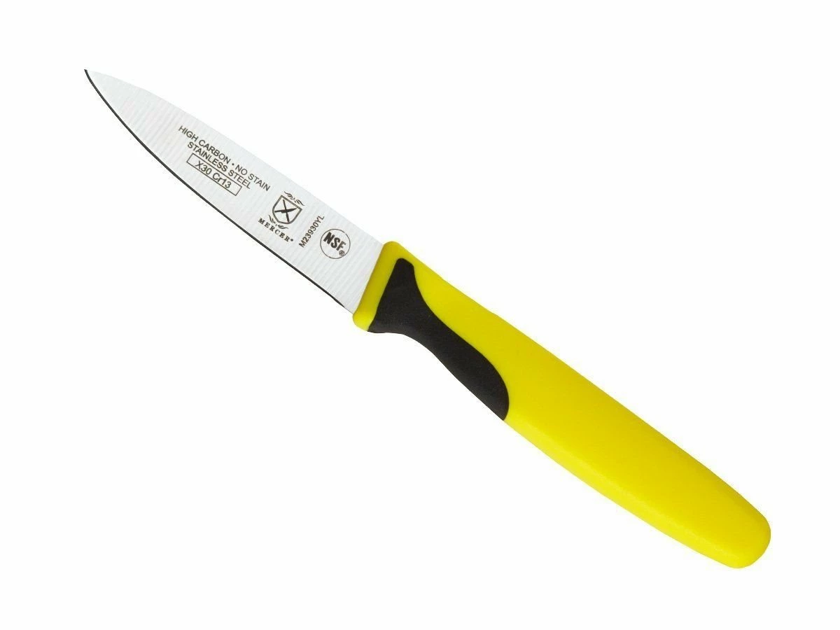 Mercer Cutlery Millennia 3" Paring Knife - Yellow 2 Mercer Cutlery Millennia 3" Paring Knife - Yellow - Image 2