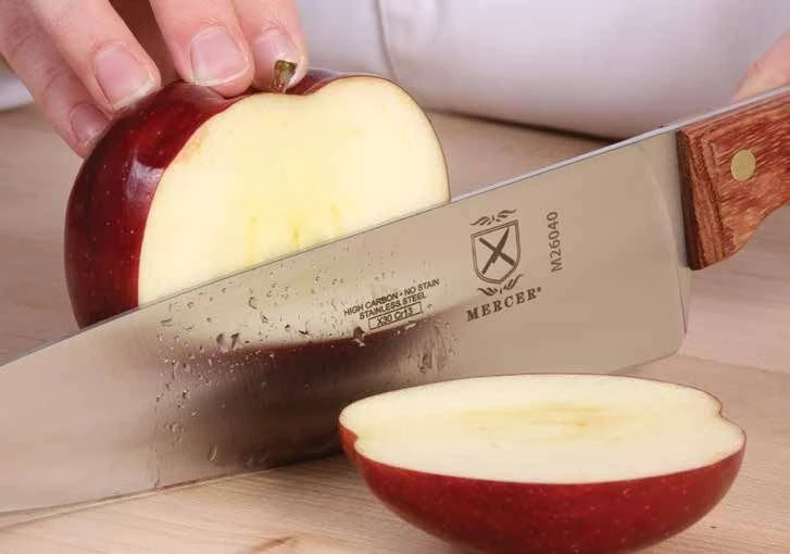 Mercer Cutlery Mercer Praxis 8" Chef's Knife (Rosewood) 1 Mercer Cutlery Mercer Praxis 8" Chef's Knife (Rosewood)