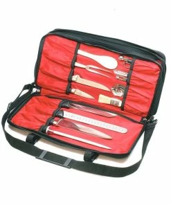 Mercer Cutlery Triple Zip Knife Case -Knife-shop m30429m 2