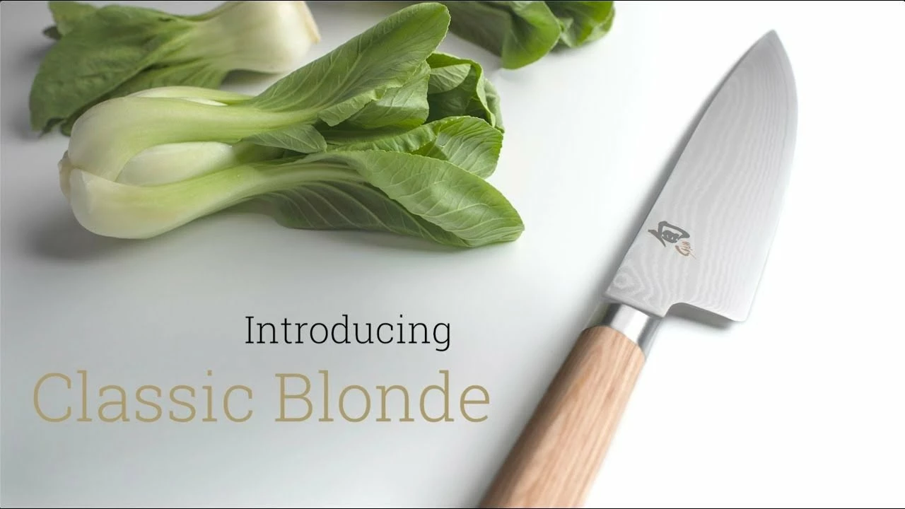 Shun Cutlery Shun Classic Blonde 3.5" Paring Knife 5 Shun Cutlery Shun Classic Blonde 3.5" Paring Knife - Image 5